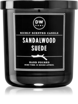 DW Home Sandalwood Suede illatos gyertya