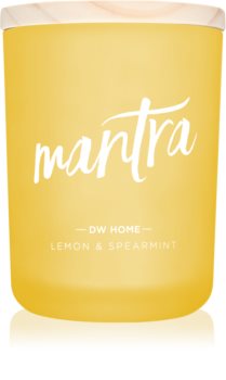 DW Home Mantra Lemon & Spearmint ароматна свещ
