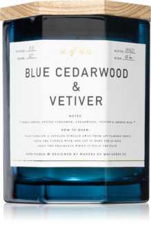 Makers of Wax Goods Blue Cedarwood & Vetiver illatos gyertya