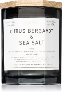 Makers of Wax Goods Citrus Bergamot & Sea Salt vela perfumada