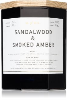 Makers of Wax Goods Sandalwood & Smoked Amber Tuoksukynttilä