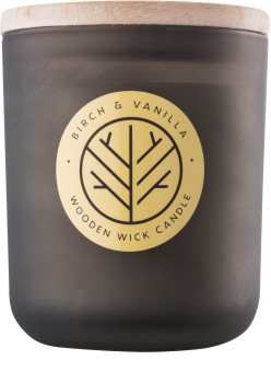 DW Home Smoked Birch & Vanilla Tuoksukynttilä Puinen Sydän