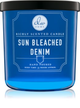 DW Home Sun Bleached Denim geurkaars