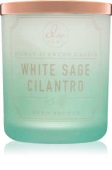 DW Home White Sage Cilantro scented candle