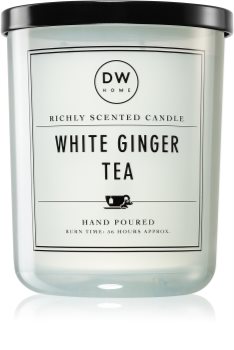 DW Home Signature White Ginger Tea Tuoksukynttilä