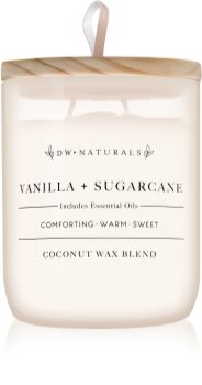 DW Home Vanilla + Sugarcane vela perfumada