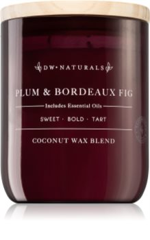 DW Home Plum & Bordeaux Fig geurkaars