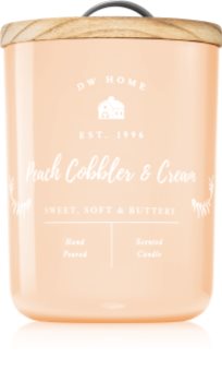 DW Home Farmhouse Peach Cobbler & Cream lumânare parfumată