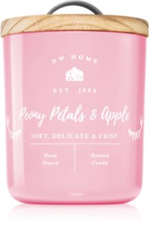 DW Home Farmhouse Peony Petals & Apple Duftkerze