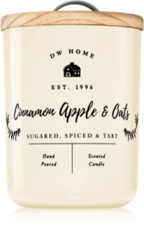 DW Home Farmhouse Cinnamon Apple & Oats vela perfumada
