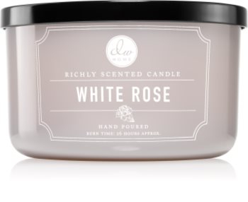 DW Home White Rose illatos gyertya