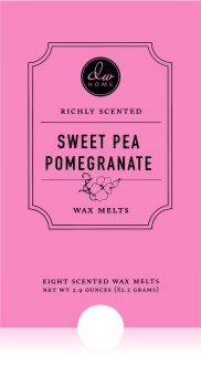 DW Home Sweet Pea Pomegranate ceară pentru aromatizator