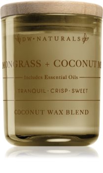 DW Home Lemongrass + Coconut Milk geurkaars