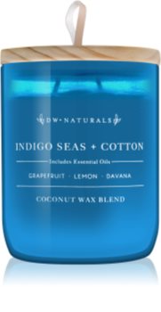 DW Home Indigo Seas + Cotton vonná sviečka