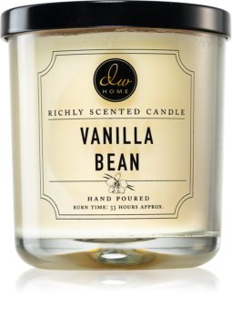 DW Home Signature Vanilla Bean Tuoksukynttilä Musta