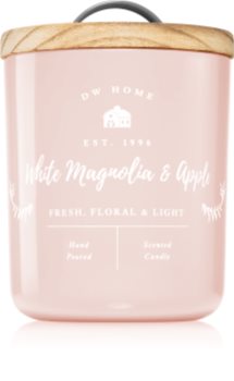 DW Home Farmhouse White Magnolia & Apple Tuoksukynttilä