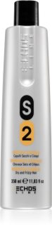 Echosline Dry and Frizzy Hair S2 Feuchtigkeit spendendes Shampoo für welliges und lockiges Haar