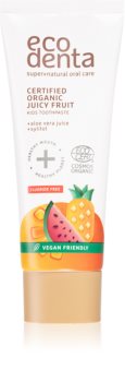 Ecodenta Organic Kids Certified Organic Juicy Fruit Toothpaste For Children