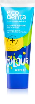 Ecodenta Colour Surprise fogkrém gyermekeknek fogszuvasodás ellen