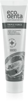 Ecodenta Expert Triple Force pasta dentífrica sem flúor com tripla ação