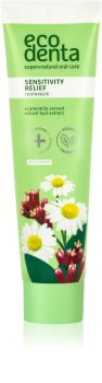 Ecodenta Green Sensitivity Relief οδοντόκρεμα για ευαίσθητα δόντια με φθόριο