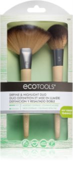 EcoTools Define & Highlight Duo комплект четки  (за перфектен външен вид)