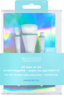 EcoTools All Eyes On Me sada štětců s taštičkou