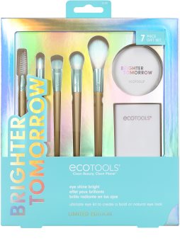 EcoTools Brighter Tomorrow Eye Shine Bright sada štětců (pro perfektní vzhled)
