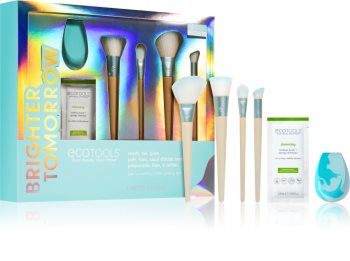 EcoTools Brighter Tomorrow Ready & Set & Glow dárková sada (pro zářivý vzhled pleti)