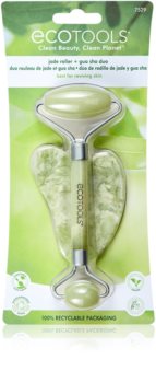 EcoTools Jade Roller & Gua Sha rouleau de massage visage et  accessoire de massage