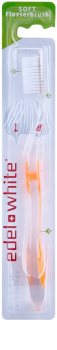 Edel+White Flosser Brush Toothbrush Soft