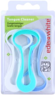 Edel+White Tongue Cleaner raspador de língua 3 pçs