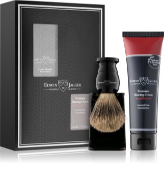 Edwin Jagger Sandalwood set za brijanje I. (za normalno lice) za muškarce