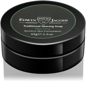 Edwin Jagger Aloe Vera sapone da barba per pelli sensibili