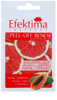 Efektima Institut máscara peeling para pele desgastada