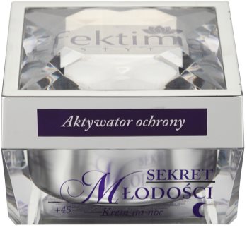 Efektima Institut Secret of Youth +45 creme de noite com efeito antirrugas