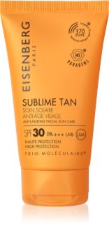 Eisenberg Sublime Tan Soin Solaire Anti-Âge Visage crema abbronzante antirughe viso SPF 30