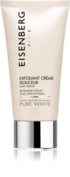 Eisenberg Pure White Exfoliant Crème Douceur απολέπιση για λαμπρότητα και λείανση επιδερμίδας