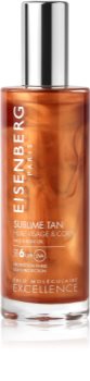 Eisenberg Sublime Tan Huile Visage & Corps opaľovací olej na tvár a telo SPF 6