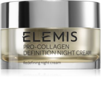 Elemis Pro-Collagen Definition Night Cream crema reafirmante de noche con efecto lifting para pieles maduras