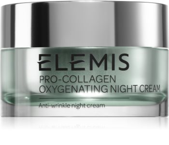 Elemis Pro-Collagen Oxygenating Night Cream Yövoide Ryppyjä Ehkäisevän Vaikutuksen Kanssa