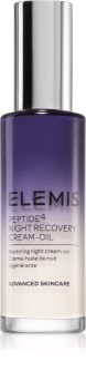 Elemis Peptide⁴ Night Recovery Cream-Oil crema-olio rigenerante notte