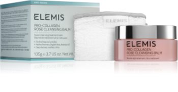Elemis Pro-Collagen Rose Cleansing Balm καθαριστικό βάλσαμο για να καταπραύνει την επιδερμίδα πρόσωπου