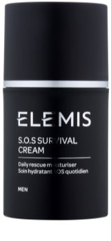 Elemis Men S.O.S. Survival Cream creme de dia protetor e hidratante para pele sensível e irritada