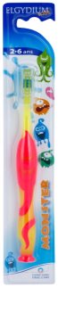 Elgydium Kids Monster Tandenborstel  voor Kinderen