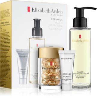 Elizabeth Arden Ceramide Replenshing Cleansing Oil kit di cosmetici I. (antirughe) da donna