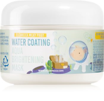 Elizavecca Milky Piggy Water Coating Aqua Brightening Mask Collagen Mask for Radiance and Hydration