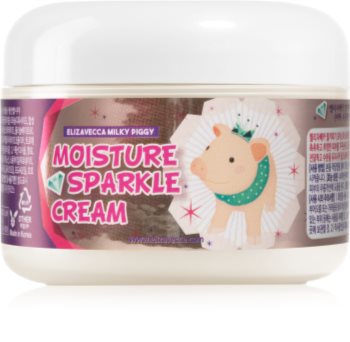 Elizavecca Milky Piggy Moisture Sparkle Cream feuchtigkeitsspendende Creme für strahlenden Glanz