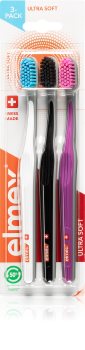 Elmex Ultra Compact Head Zahnbürsten ultra soft 3 pc
