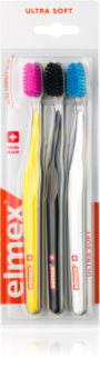 Elmex Swiss Made οδοντόβουρτσες 3 τεμάχια ύπερ-μαλακό